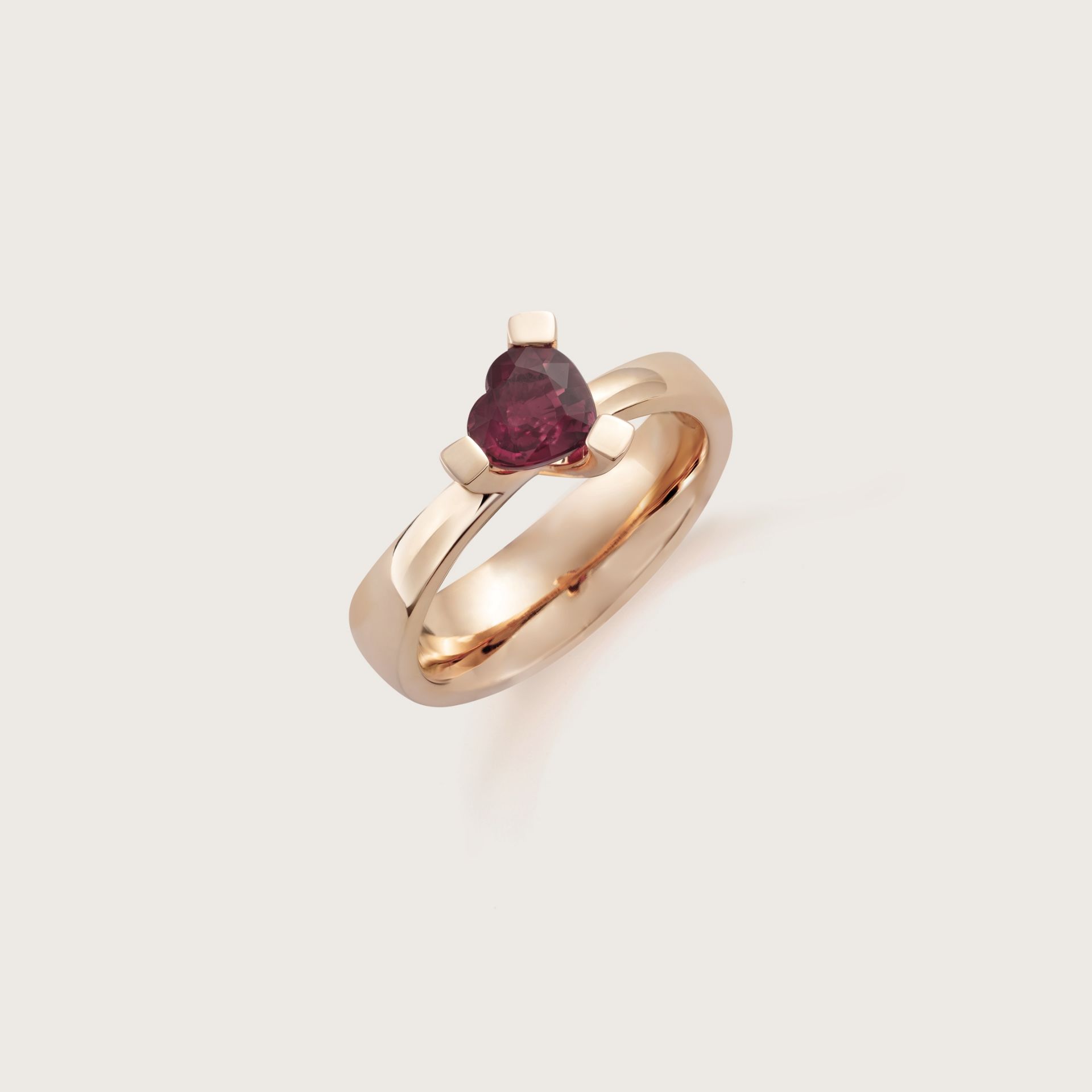 ASTRUA Anello Luce, Oro Rosa, Rubino L15CUR.3