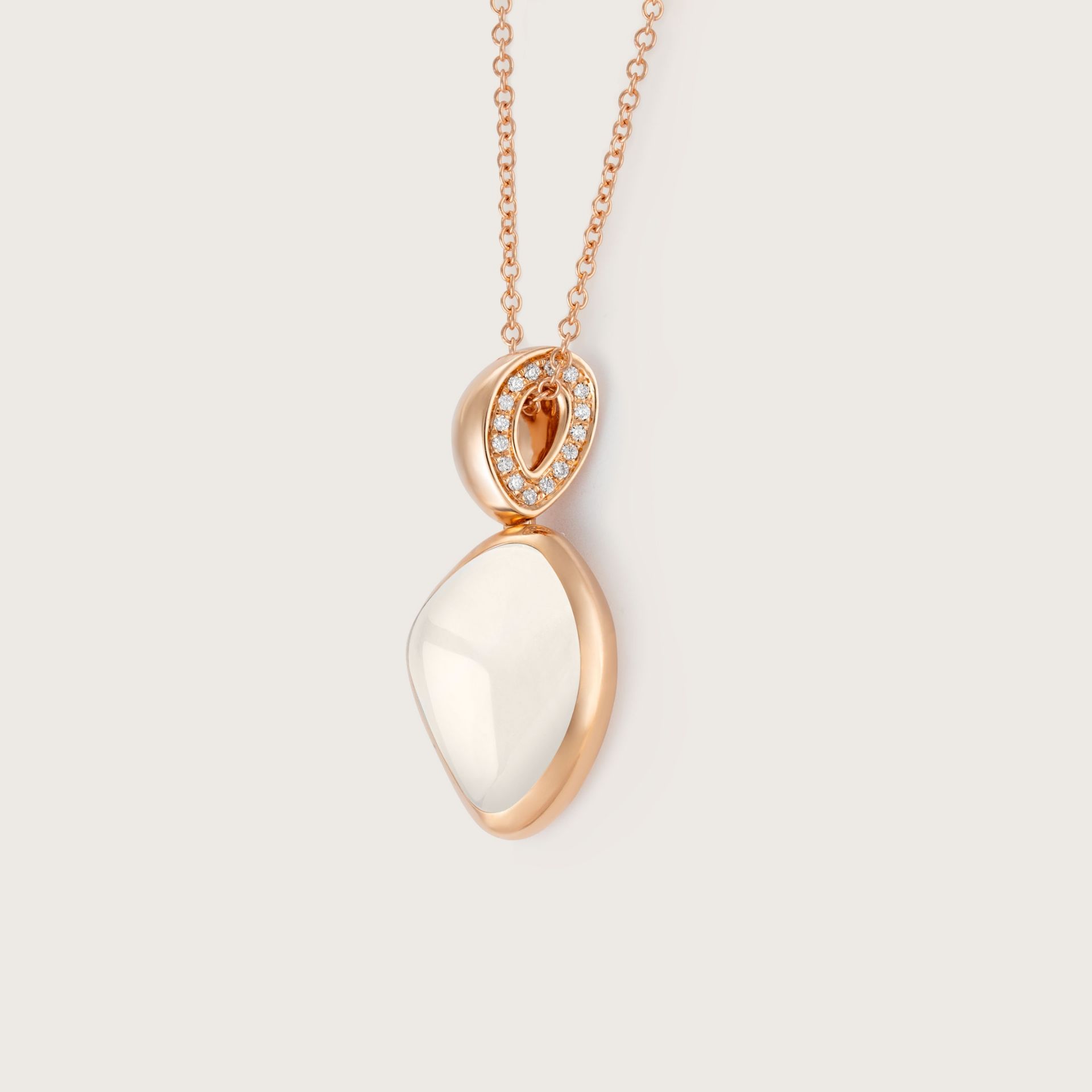 ASTRUA Ciondolo Mykonos, Oro Rosa, Kogolong MI95DLKOG.S