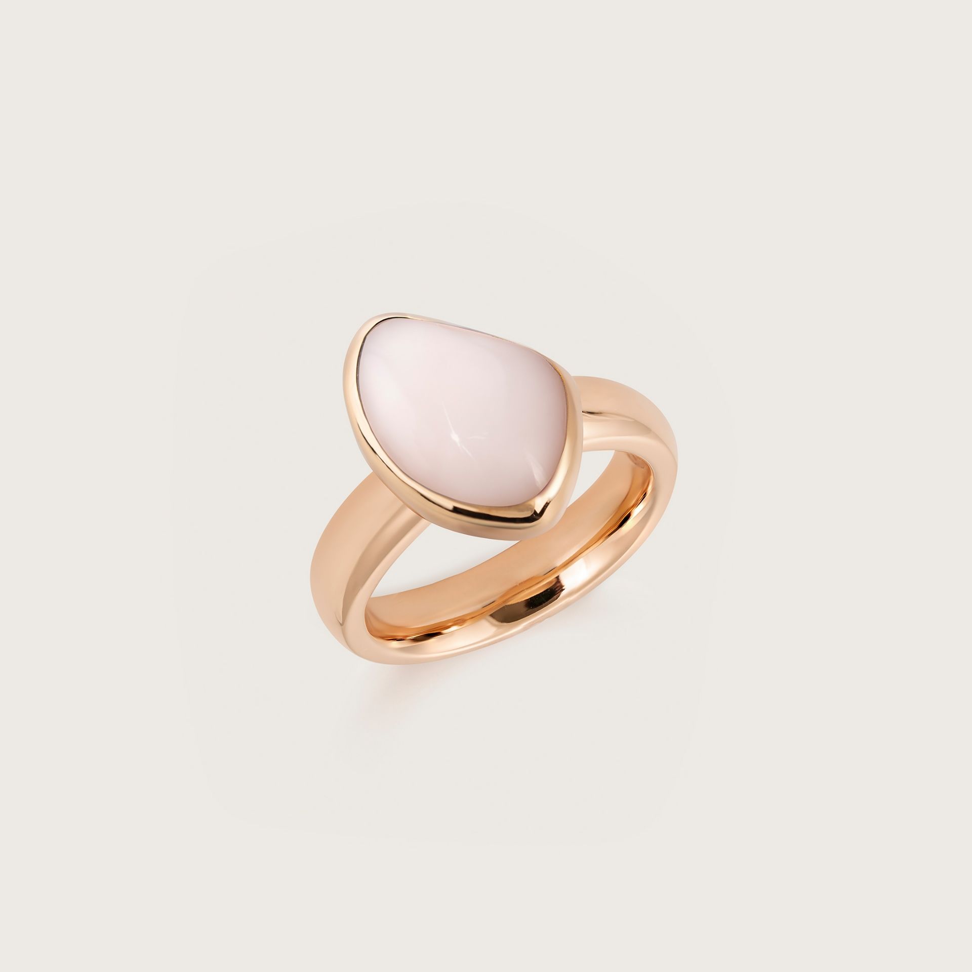 ASTRUA Anello Mykonos, Oro Rosa, Opale MI15COPR.S