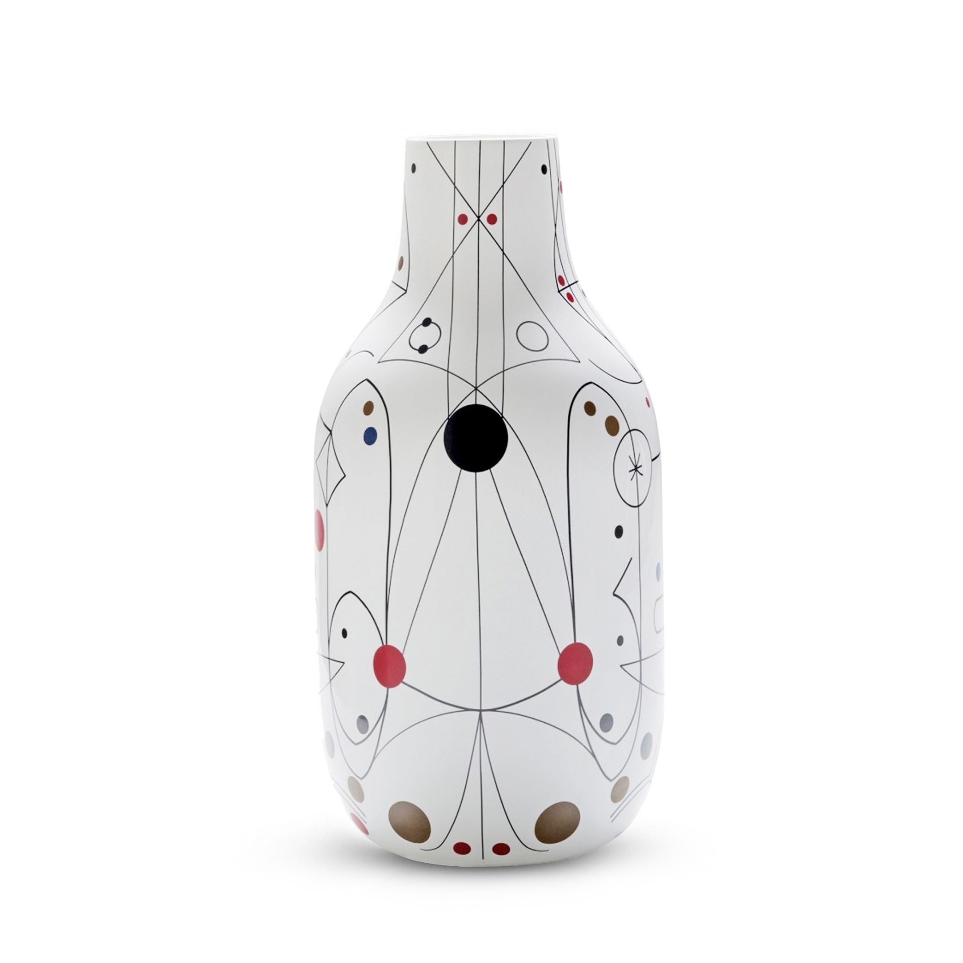 BOSA Vaso Strypy Bianco (Jaime Hayon) 31 CM - H 62 CM A-H34-BIANCO