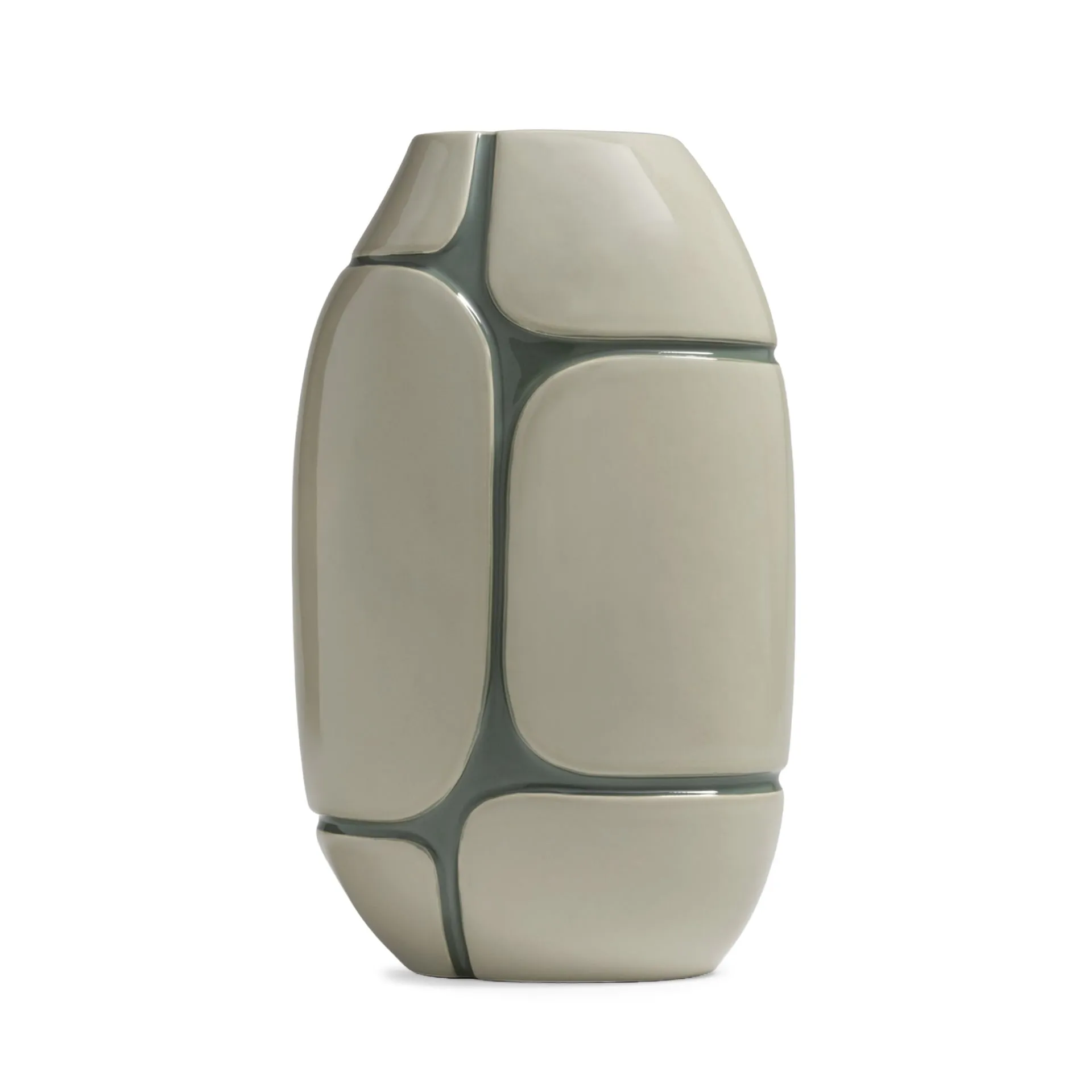 BOSA Vaso Grande Laguna Tortora (Matteo Zorzenoni) 21 CM - H 36.5 CM 1940/42+03