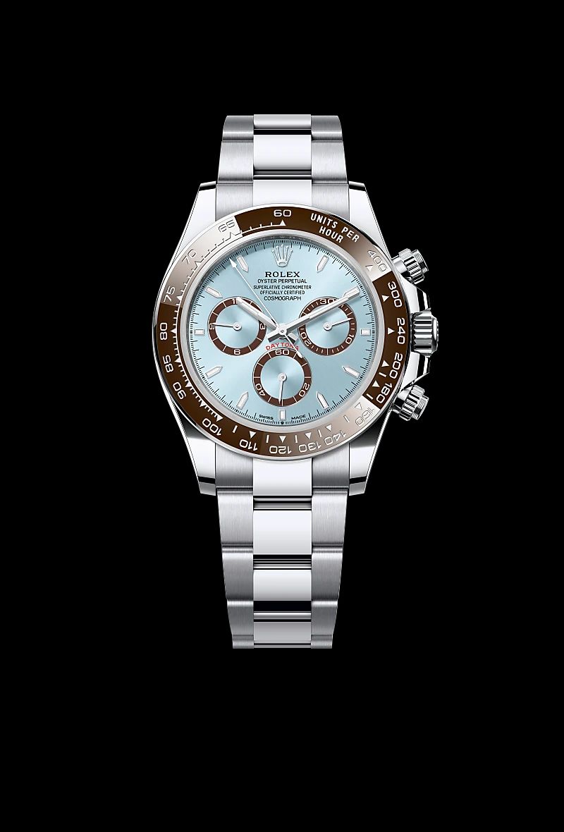 Rolex Cosmograph Daytona in Acciaio Oystersteelcon “Pavé madreperla farfalle”, lunetta Bombata, bracciale Acciaio Oystersteel