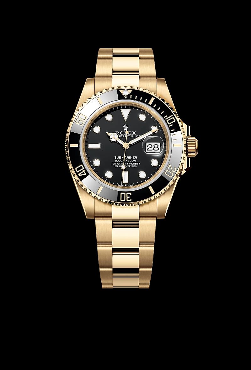 Rolex Submariner Date in Oystersteelcon “Butterfly mother-of-pearl pavé”, lunetta Domed, bracciale Oystersteel