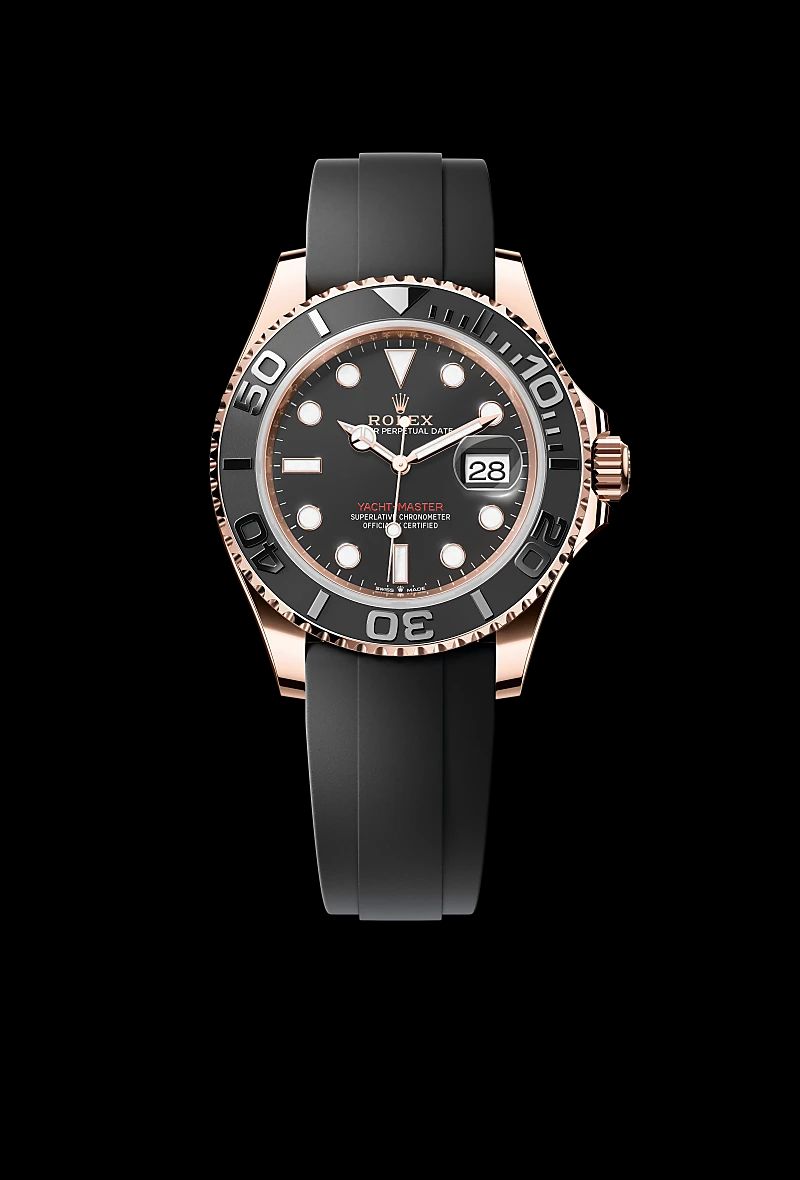 Rolex Yacht-Master 40 in Acciaio Oystersteelcon “Pavé madreperla farfalle”, lunetta Bombata, bracciale Acciaio Oystersteel