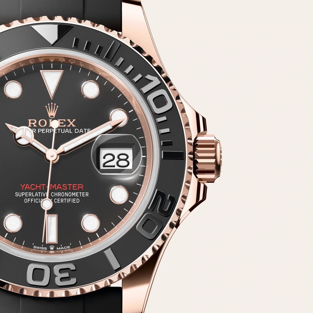 Rolex Yacht-Master 40 in Acciaio Oystersteelcon “Pavé madreperla farfalle”, lunetta Bombata, bracciale Acciaio Oystersteel