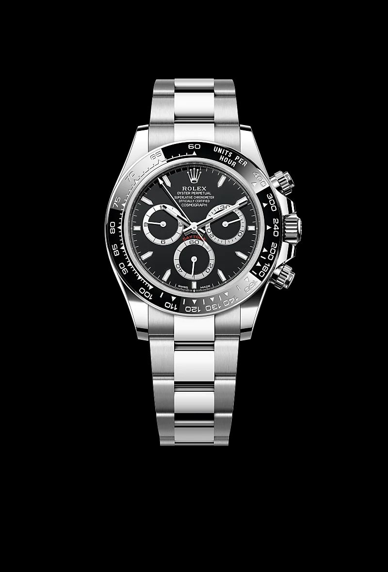 Rolex Cosmograph Daytona in Oystersteelcon “Butterfly mother-of-pearl pavé”, lunetta Domed, bracciale Oystersteel