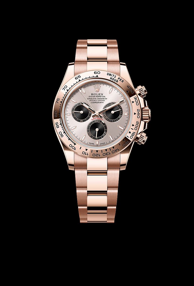 Rolex Cosmograph Daytona in Oystersteelcon “Butterfly mother-of-pearl pavé”, lunetta Domed, bracciale Oystersteel