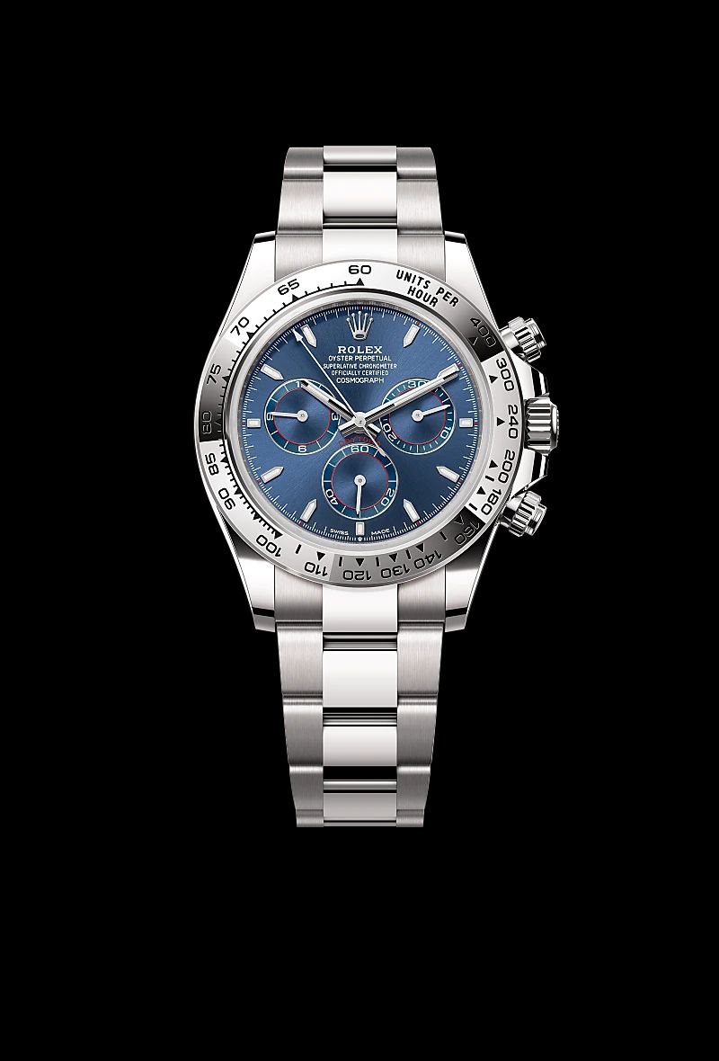 Rolex Cosmograph Daytona in Oystersteelcon “Butterfly mother-of-pearl pavé”, lunetta Domed, bracciale Oystersteel