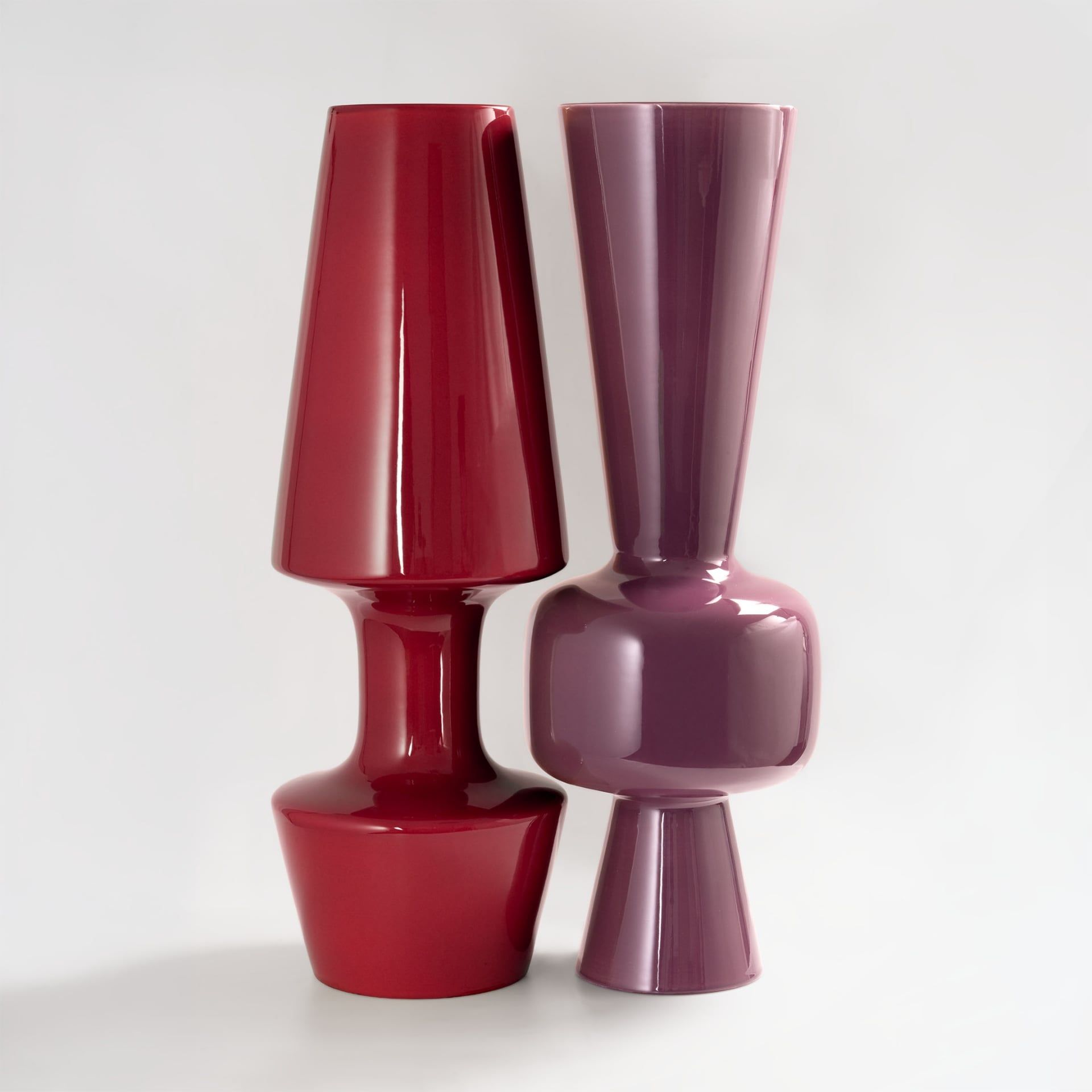 BOSA Vaso Paire Bordeaux (Francesca Bosa) 20 CM - H 58 CM 1701/40