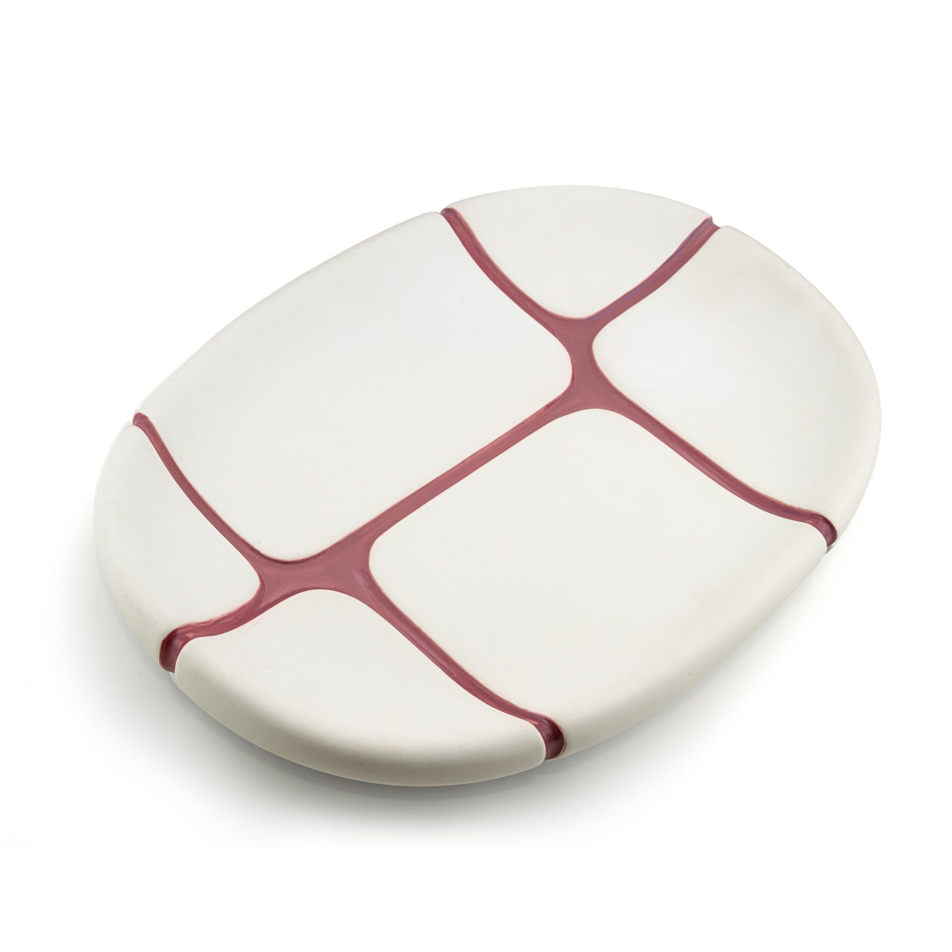 BOSA Centrotavola Laguna Gesso Opaco (Matteo Zorzenoni) 39.5 CM - 27 CM 1943/67+68