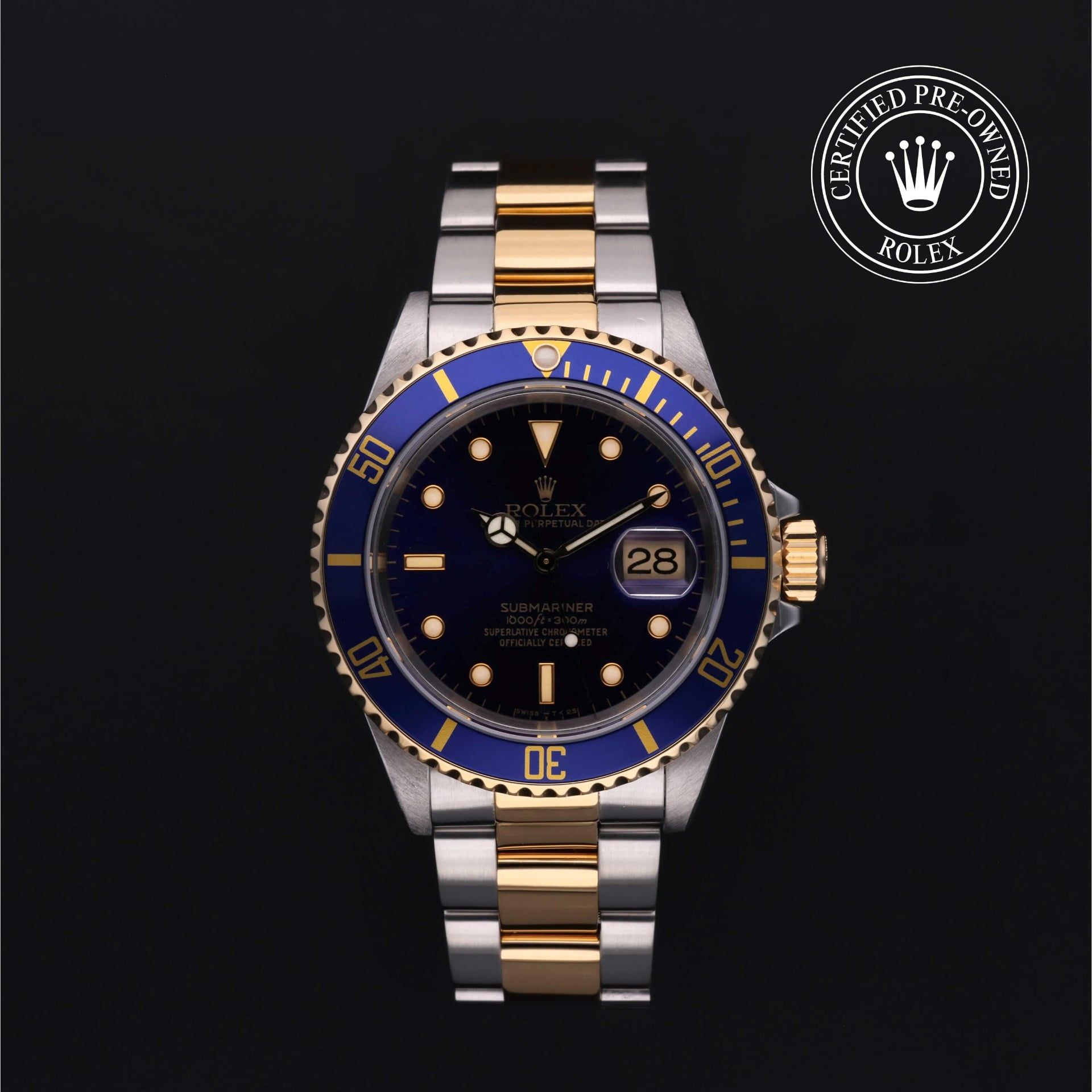 Rolex Submariner Date 40 mm 16613