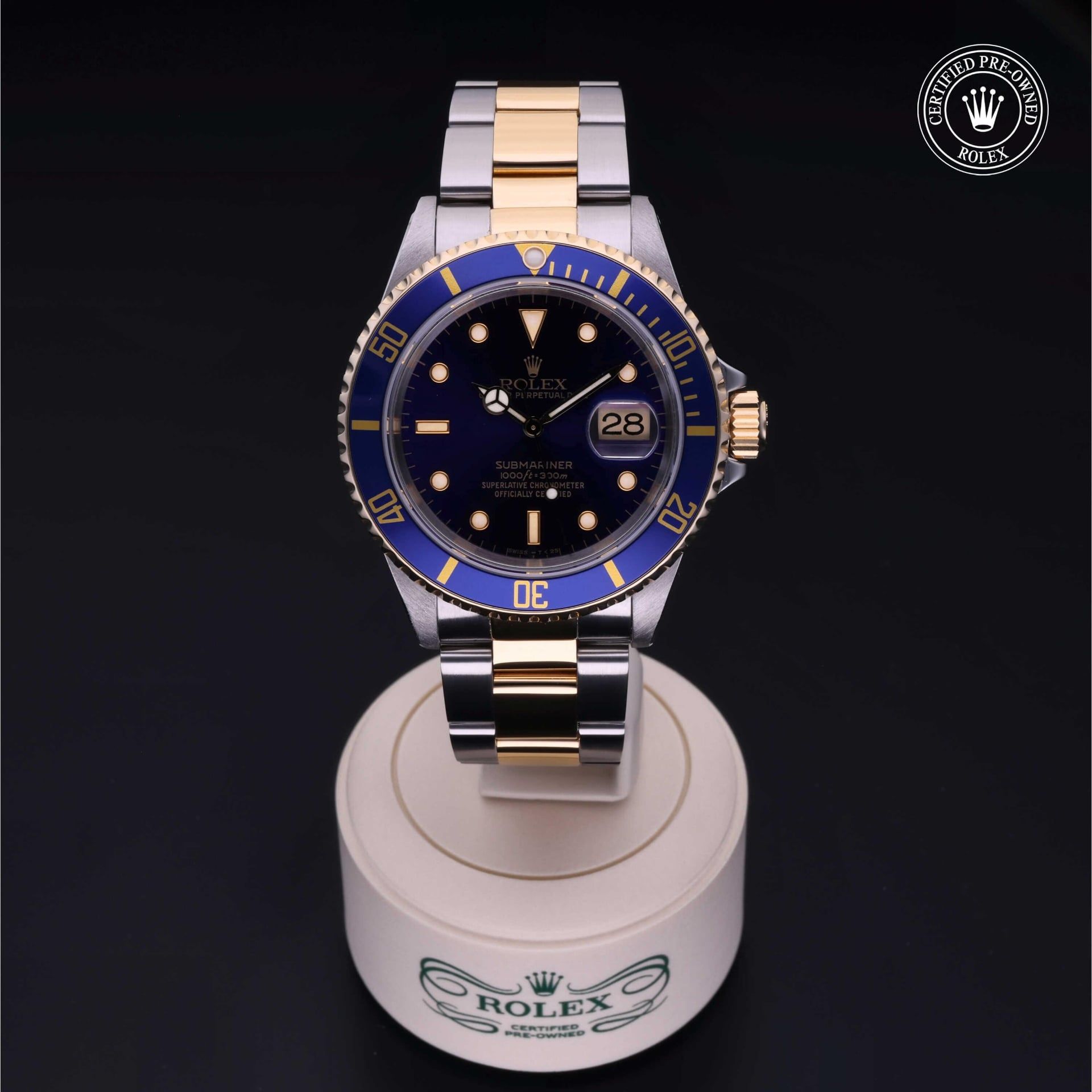 Rolex Submariner Date 40 mm 16613