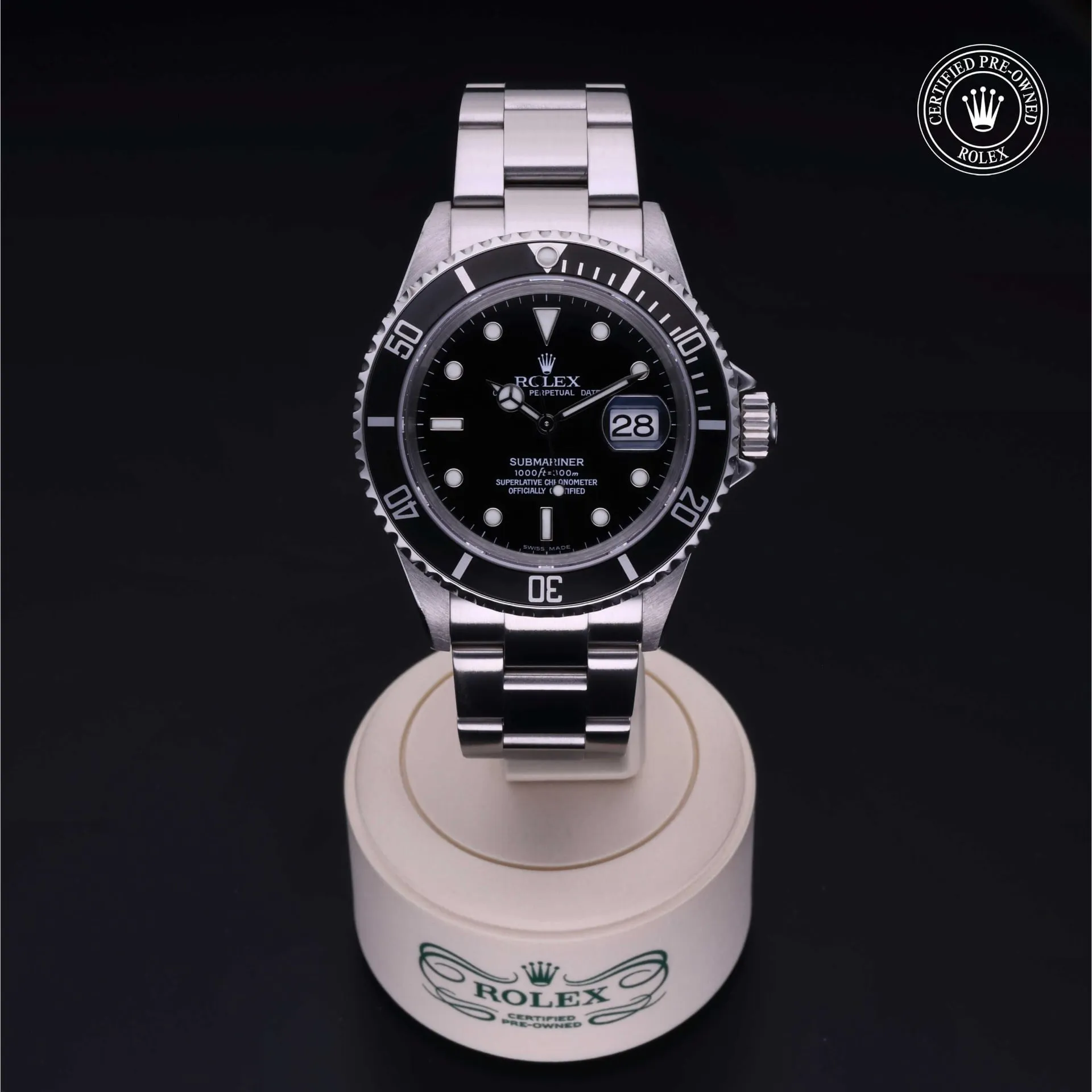 Rolex Submariner date 40 mm 16610