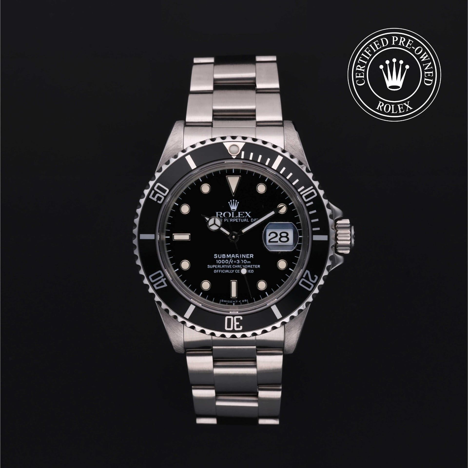 Rolex Submariner date 40 mm 16610
