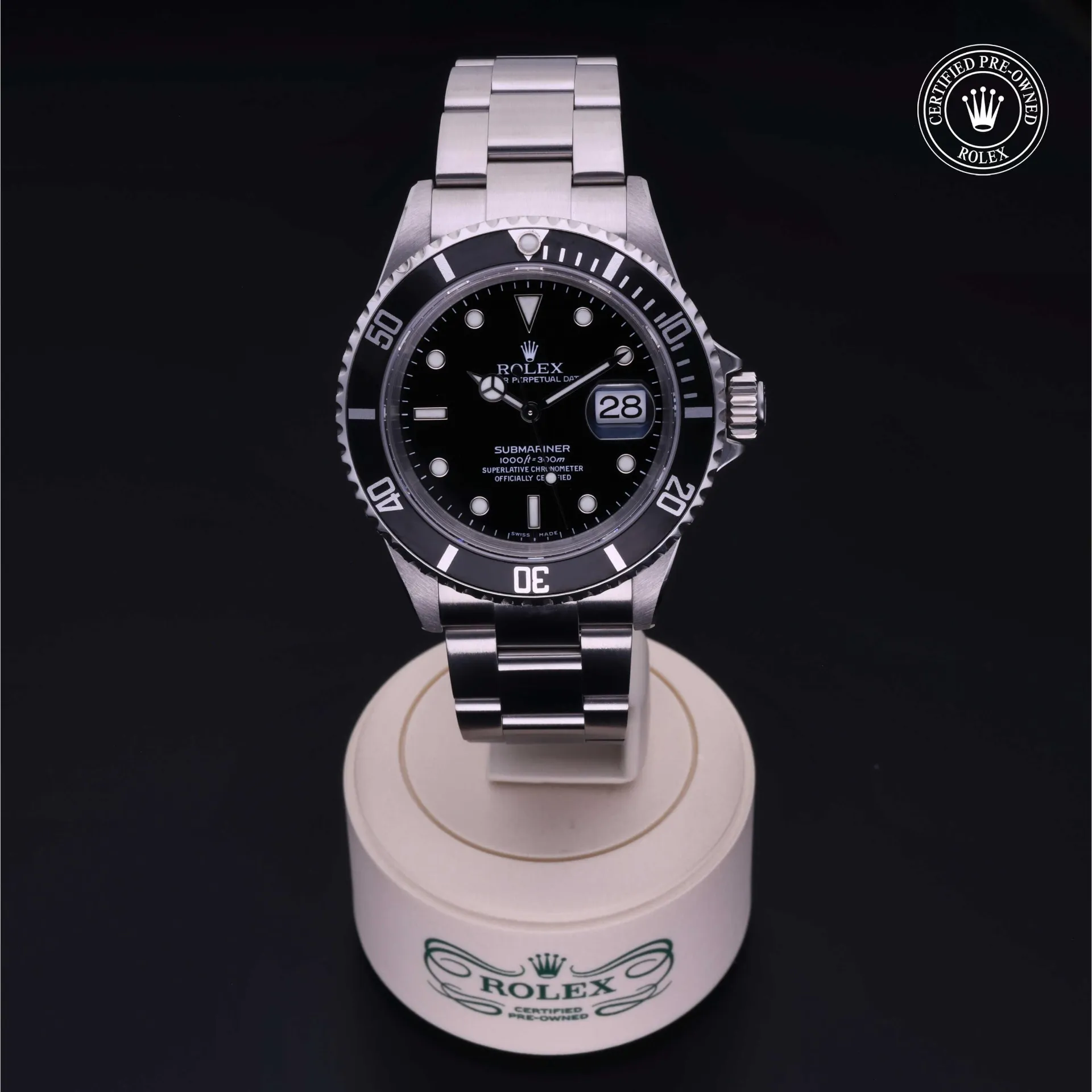 Rolex Submariner date 40 mm 16610
